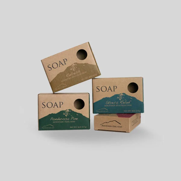 Kraft Soap Boxes